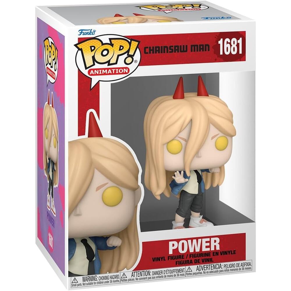 Funko Pop! Animation: Chainsaw Man - Power # 1681 With Protector